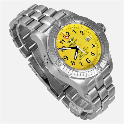 breitling seawolf avenger titanium replica|breitling avenger ii seawolf yellow.